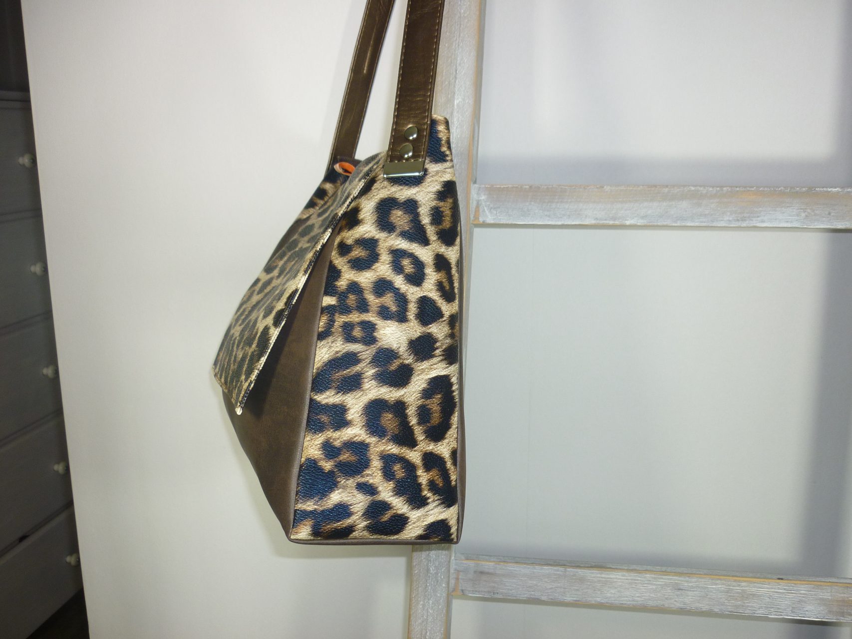 Pochette Bandoulière Rebecca Minkoff En Cuir Léopard - Noir & Or - Taille S - Neuf Avec étiquettes