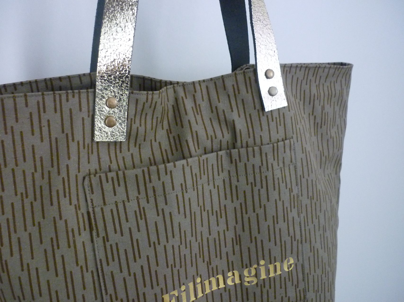 Sac Photo Bandoulière En Cuir De Cerf Sur Mesure – Marron, Très Bon état
