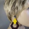 Boucles d'oreilles en cuir