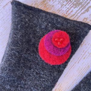 Mitaines en laine bouillie