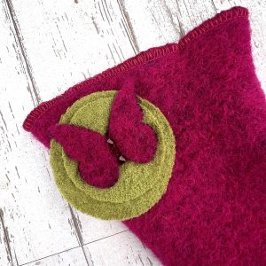 Mitaines en laine bouillie