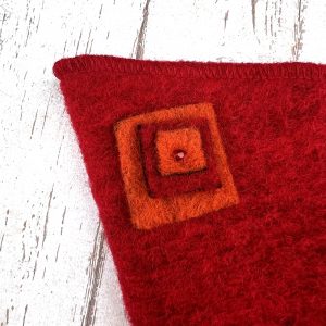 Mitaines en laine bouillie