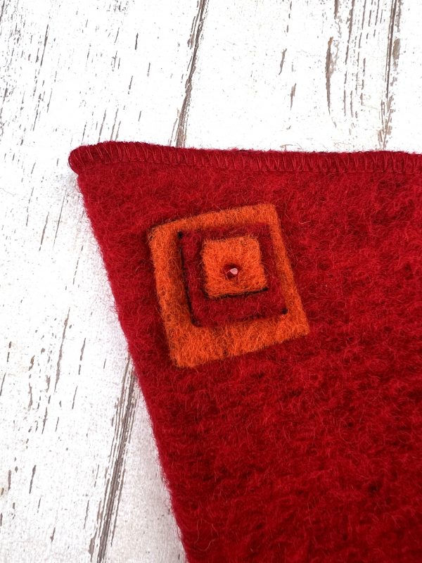 Mitaines en laine bouillie