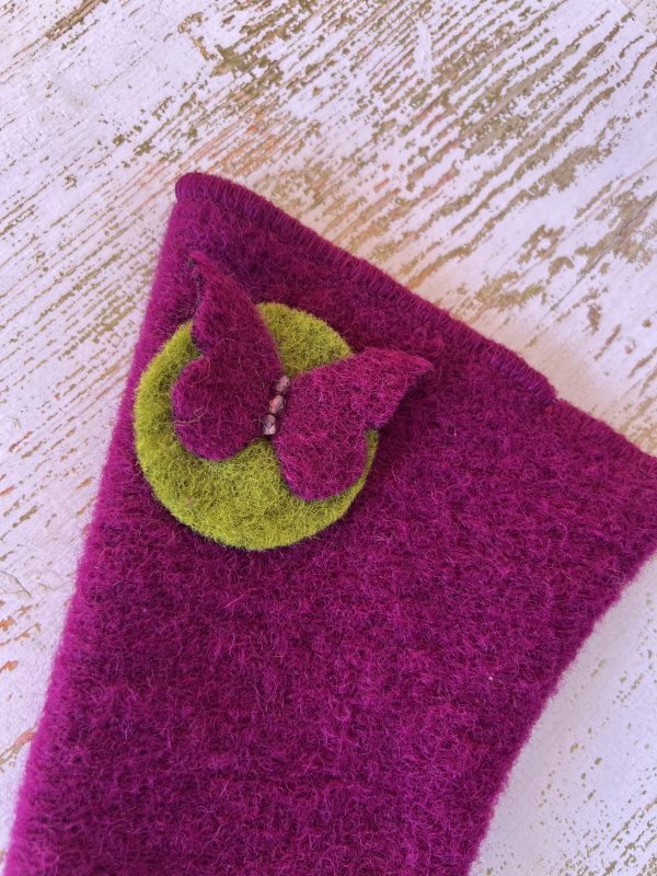 Mitaines en laine bouillie