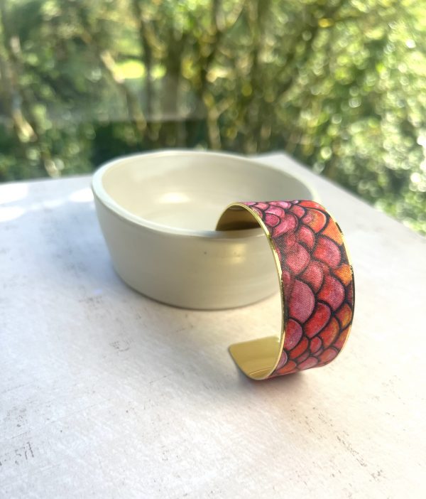 bracelet tissu enduit