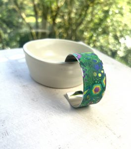bracelet tissu enduit