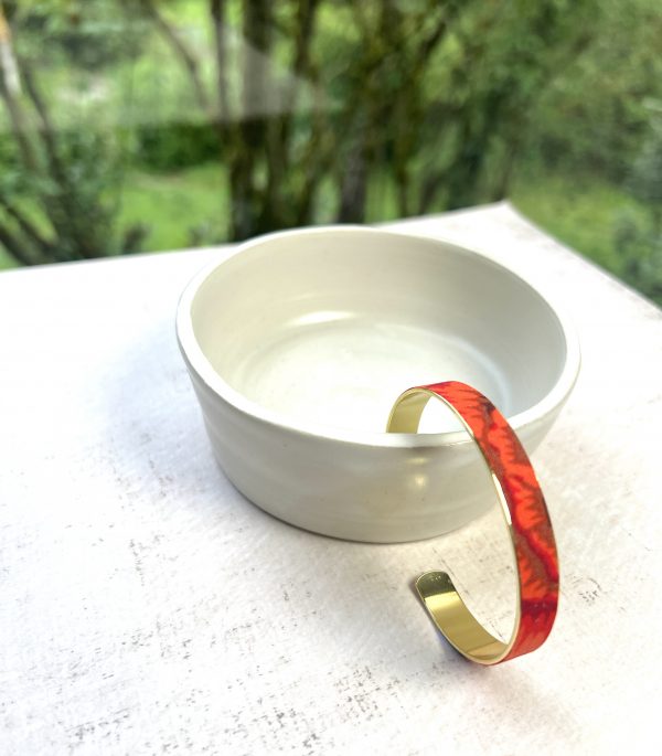 bracelet tissu enduit