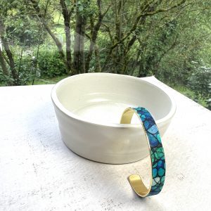 bracelet tissu enduit