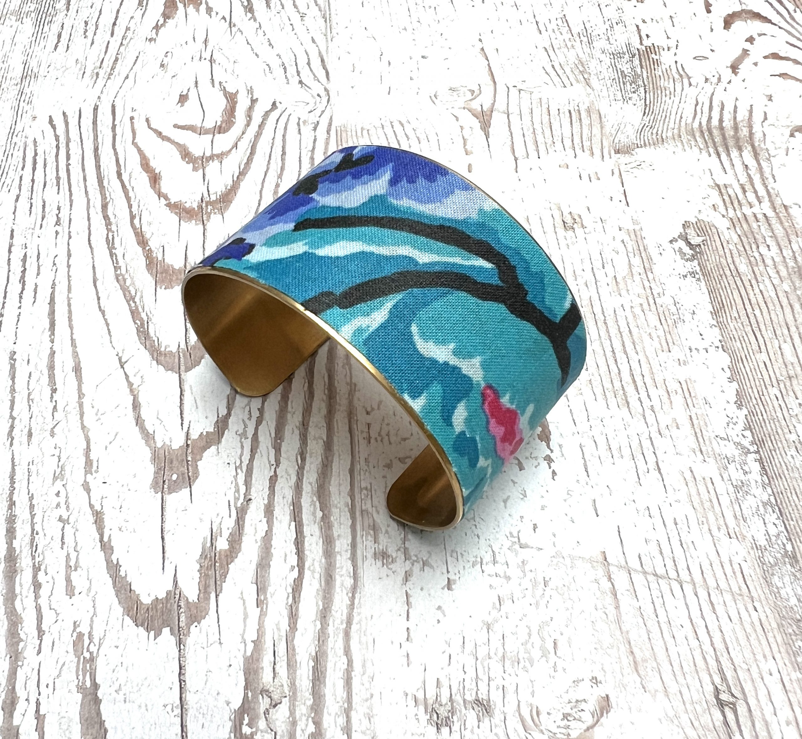 bracelet tissu enduit