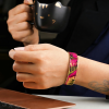 bracelet tissu enduit