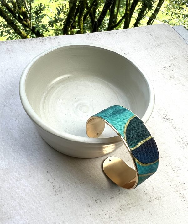bracelet tissu enduit