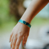 bracelet tissu enduit